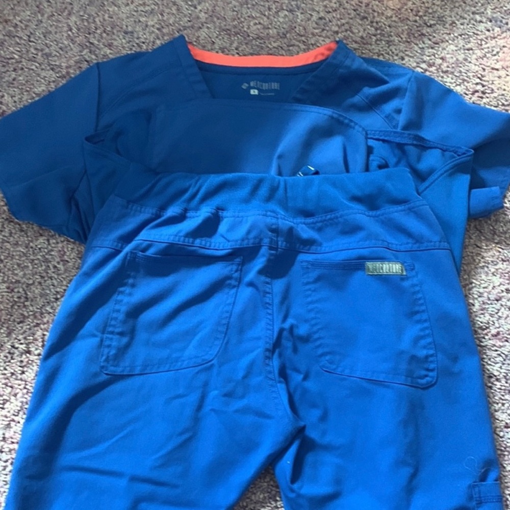 ROYAL BLUE SCRUBS - relisted!
